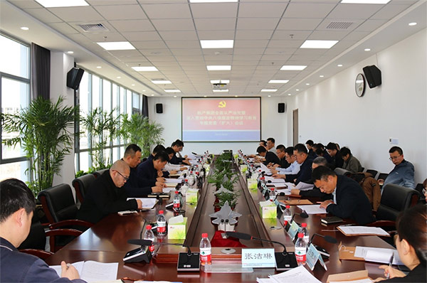 沈陽航空產(chǎn)業(yè)集團有限公司召開全面從嚴治黨暨深入貫徹中央八項規(guī)定精神學(xué)習(xí)教育專題黨委（擴大）會議